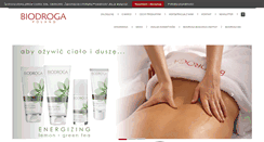 Desktop Screenshot of biodroga.pl